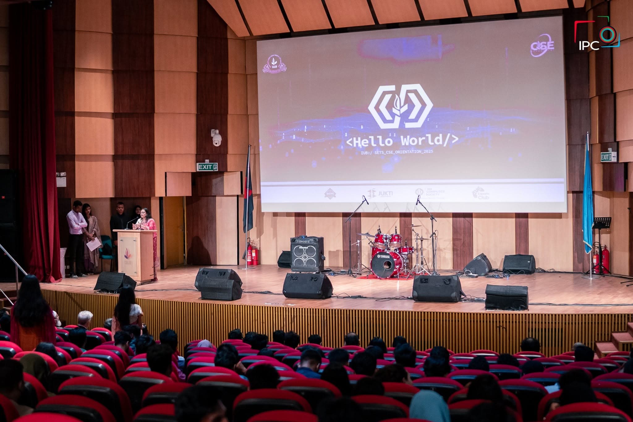 Core club partner at Hello World (Orientation of CSE Department)