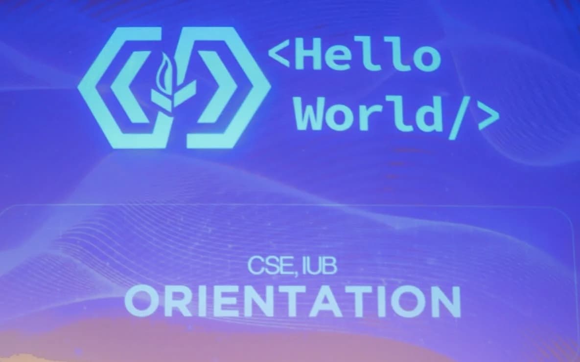 Core club partner at <Hello World/> 2.0 (Orientation of CSE Department)